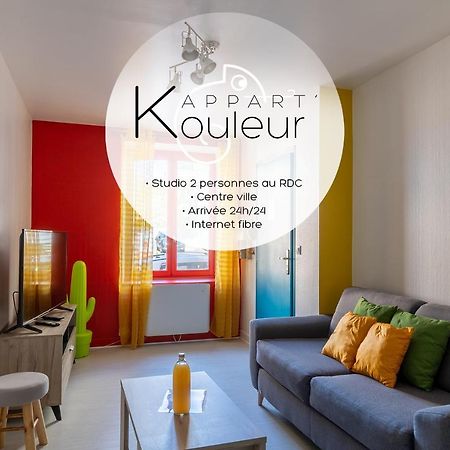 L'appart K-OULEUR- Wifi Fibre-Checkin auto- 2 pers Le Mans Esterno foto